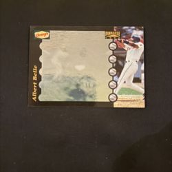 1995 Pinnacle Denny's Holograms Albert Belle Cleveland Indians #4