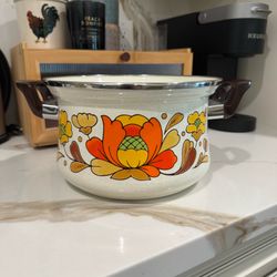 70s Retro Japanese Sanko Ware Pot