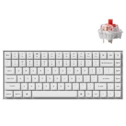 Keychron K2 Pro 75% Layout Bluetooth Wireless Mechanical Keyboard, Custom Programmable Type-C Wired Gaming Keyboard with RGB Backlit, Hot-Swappable