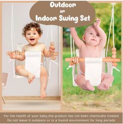 Brand new in box baby swing for toddler