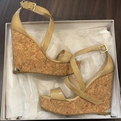 Jimmy Choo Portia Size 37.5 In nude 