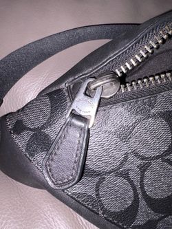 Black Couch Waist Bag