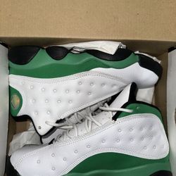 Jordan 13 Retro White Lucky Green