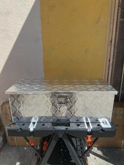 Aluminum Tool Box With Lock 77cm W x 33cm D x 26cm H