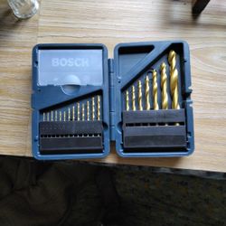 Bosch Titanium Drill Bit Set