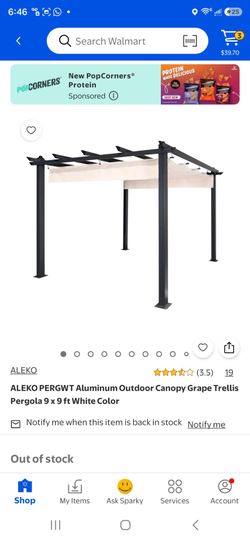 Aleko 9x9 gazebo