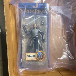 2004 The Lord Of The Rings * FARAMIR In Gondorian Armor * Figure | ToyBiz | NIB NIP