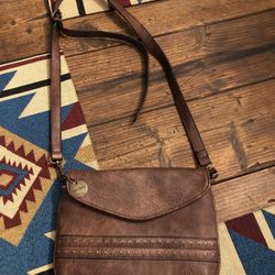 Ampere Leather Clutch Hand Bag 