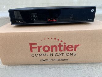 Frontier DVR SetTopBox, Modem and Router