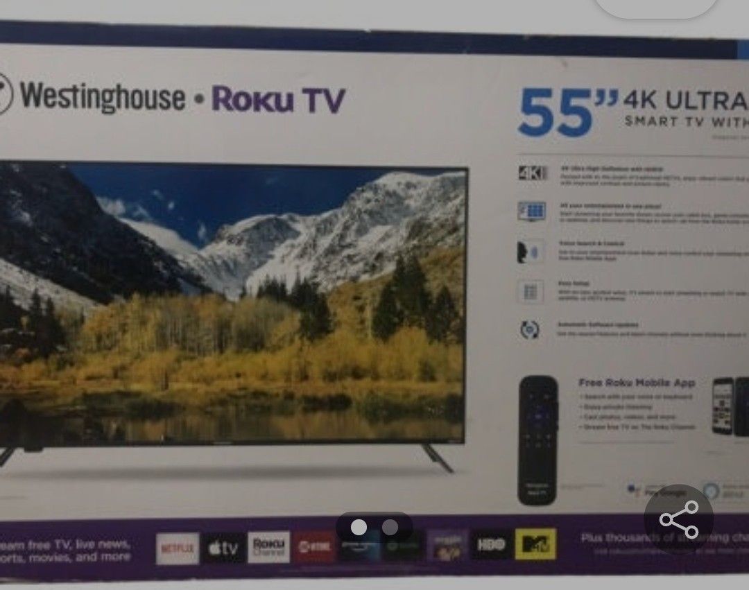 55" Westinghouse Full Hd Smart Tv With Roku Brand New In Box