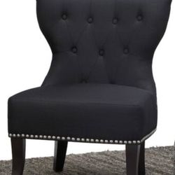 Black accent chairs