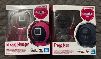 Bandai Figuarts mini Squid Game Masked Manager and Front Man