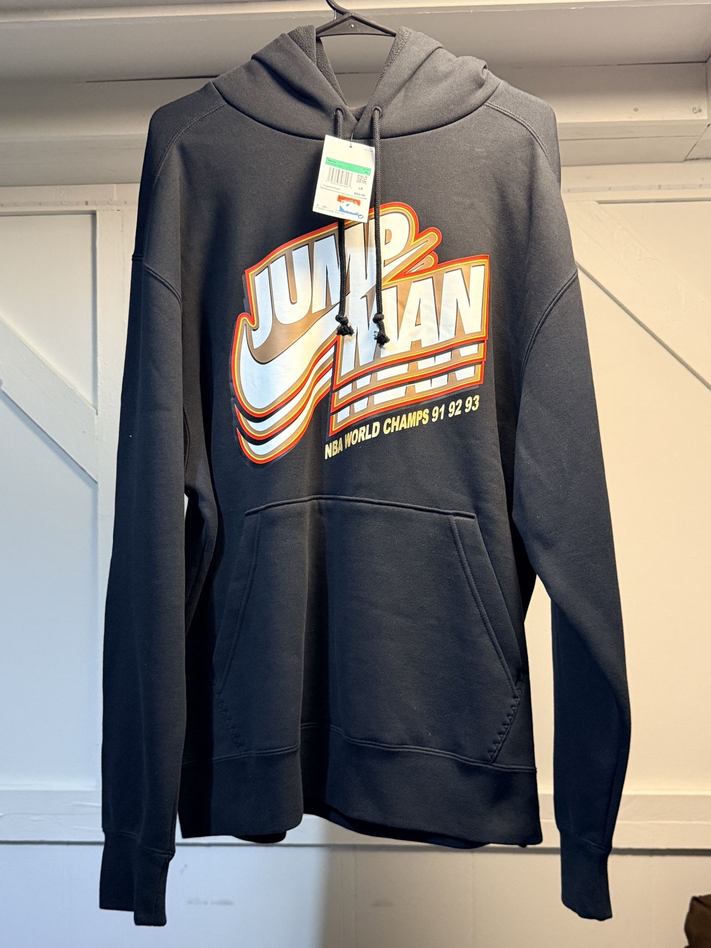 Jump Man Nike Hoodie New XL 