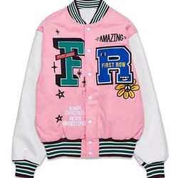 Varsity Pink Jacket