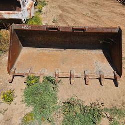 Bobcat tooth bucket for skid steer