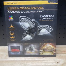 FarPoint 6,000 Lumen Garage & Ceiling Light