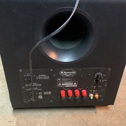 Not Working Klipsch 12 Inch Base Unit Powered Subwoofer 