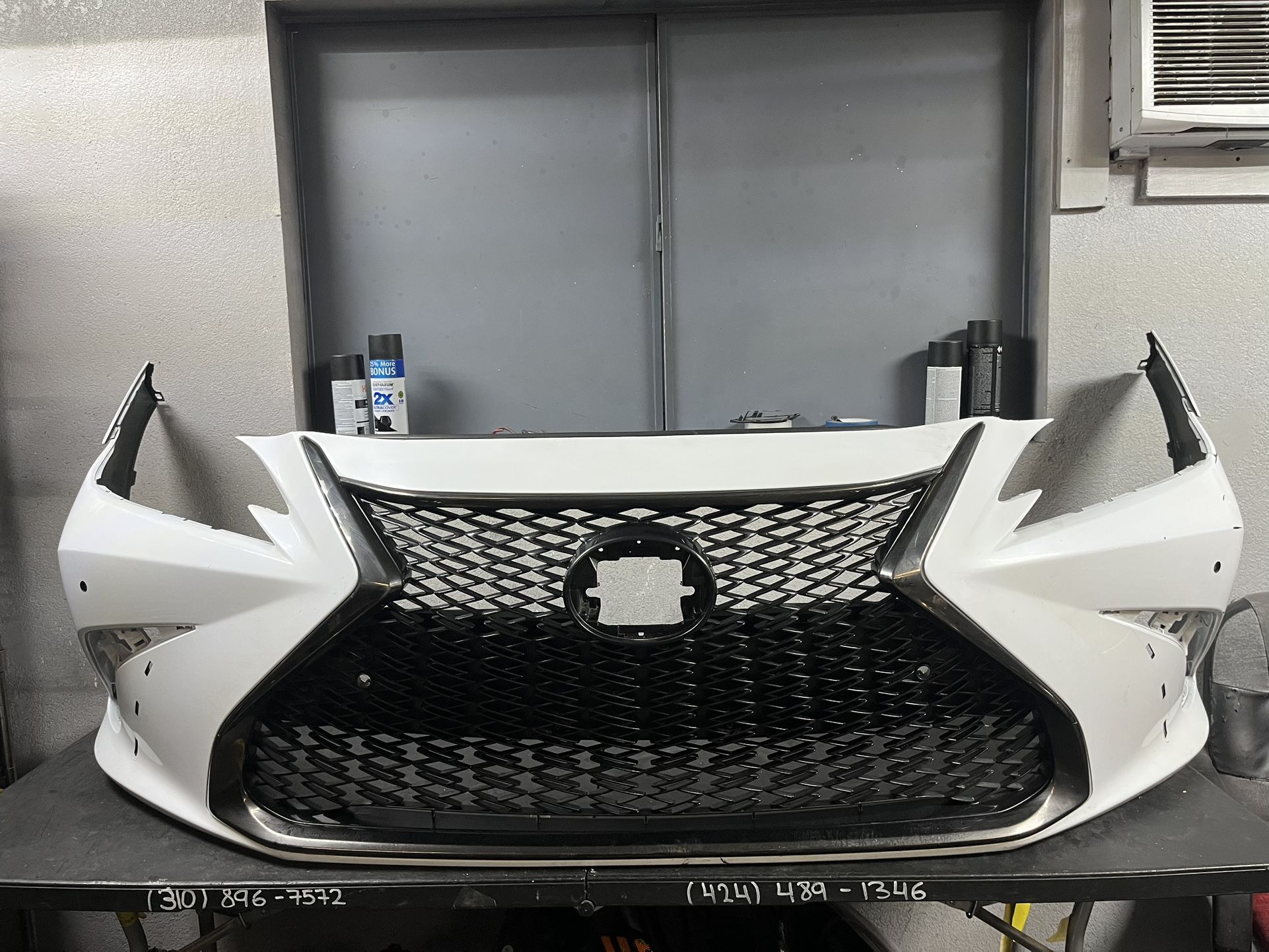 2019-2020-2021-2022-2023-2024-2025 LEXUS ES ES350 F-SPORT FRONT BUMPER OEM USED