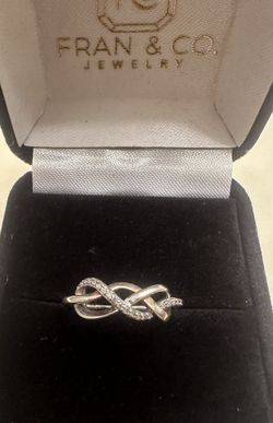 Sterling Silver Gold Plated Ring 