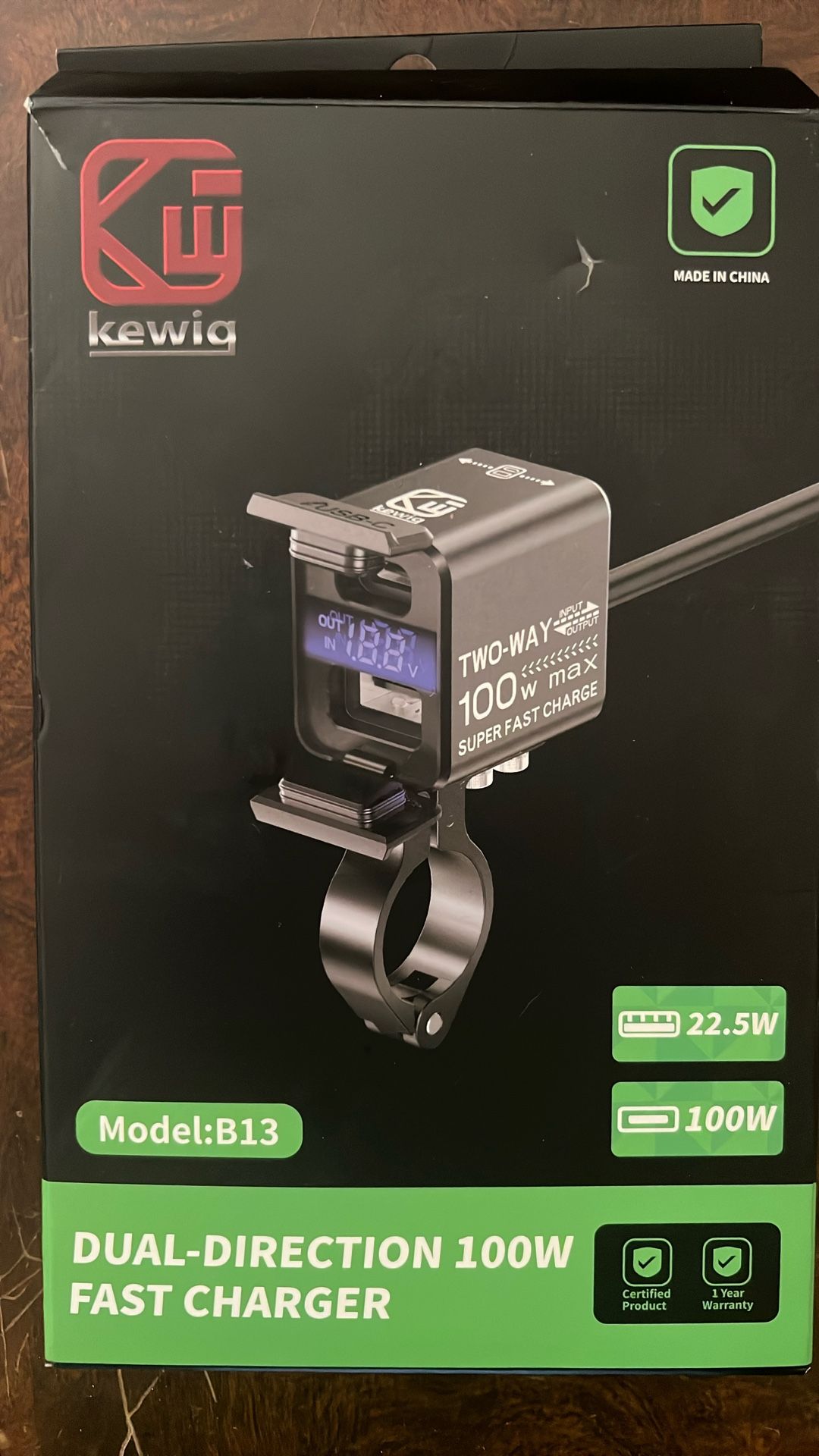 Dual-Direction 100w Fast Charger