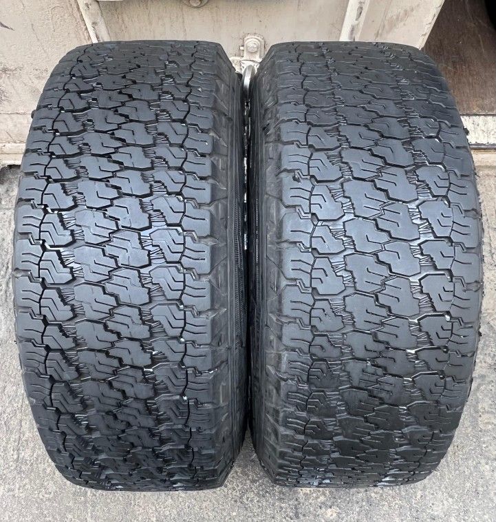 2 GOODYEAR LT 31/1050/15 ALL TERRAIN TIRES $120 CASH π₯ INSTALLED π₯