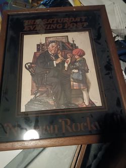 Norman Rockwell Painting