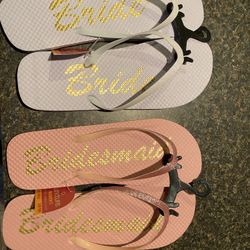 Bride/Bridesmaid FlipFlops