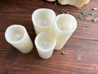 Thirty (30) Fake Candles - batteries included