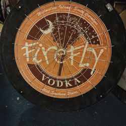 (RARE) Firefly Vodka Promotional Dart Board. 