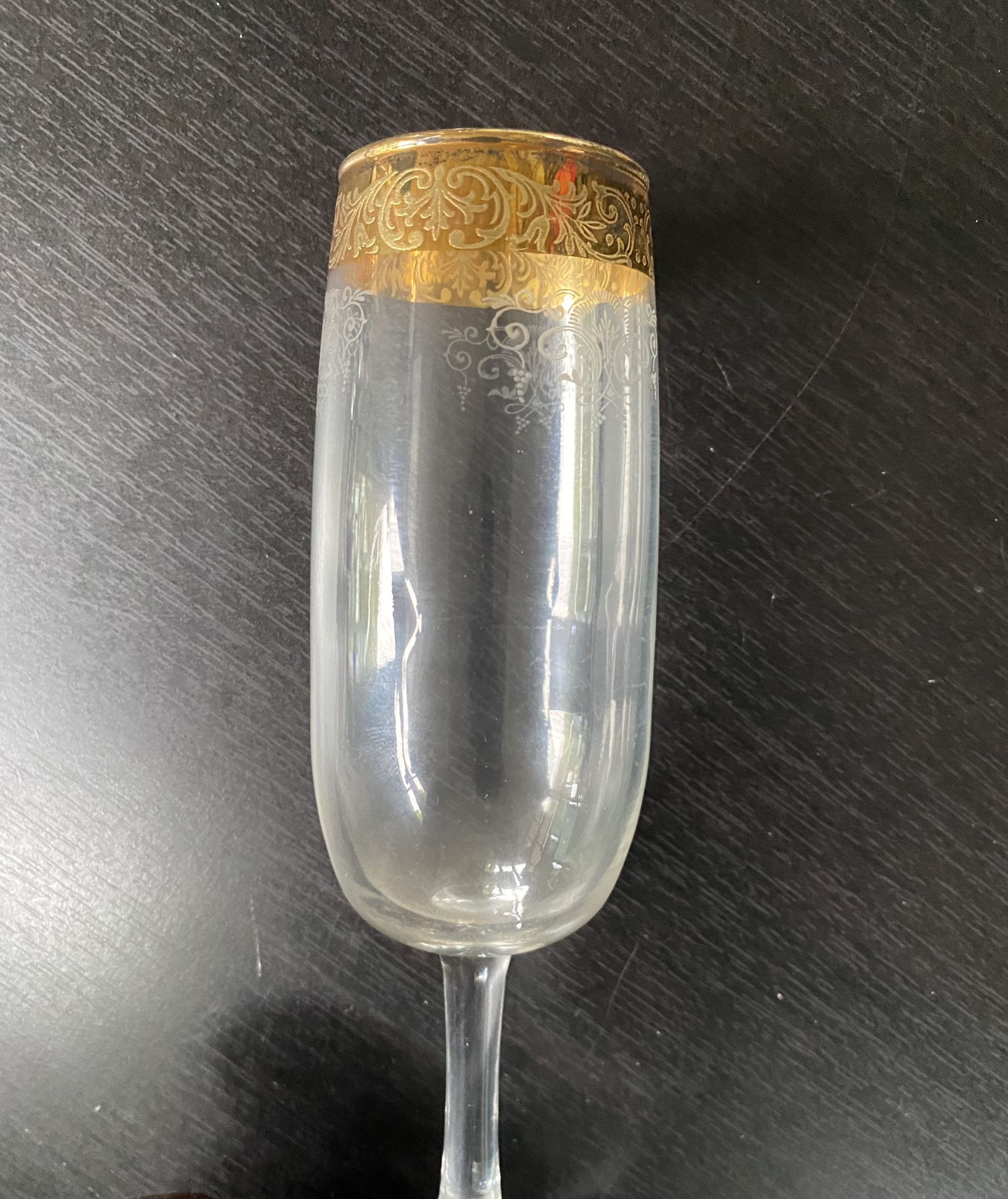 CELLINI BLOWN CRYSTAL WINE GLASSES