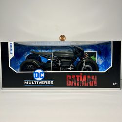 McFarlane Toys DC Batcycle: The Batman (Movie) Action Vehicle