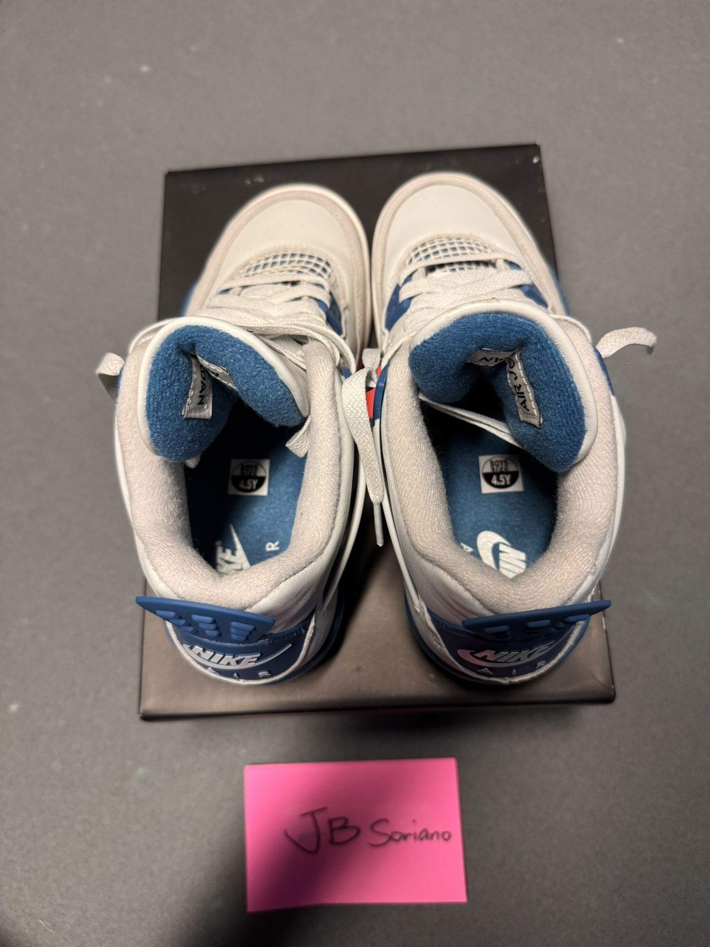 Jordan 4 Military Blue