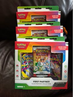 Pokemon First Partner Illustration Box