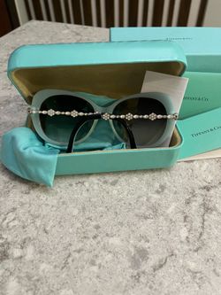 Tiffany @ Co. sunglasses in black and blue