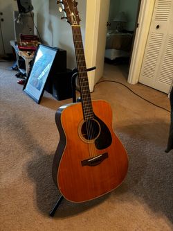 Vintage Yamaha Red Label Acoustic Guitar