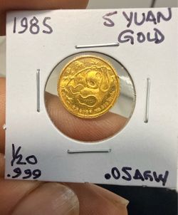 1985 gold panda 1/20