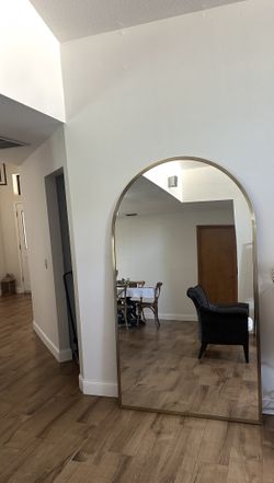 HUGE ARCHED MIRROR!!!