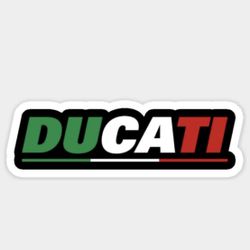 5” Ducati Motorcycles Sticker Racing Decal