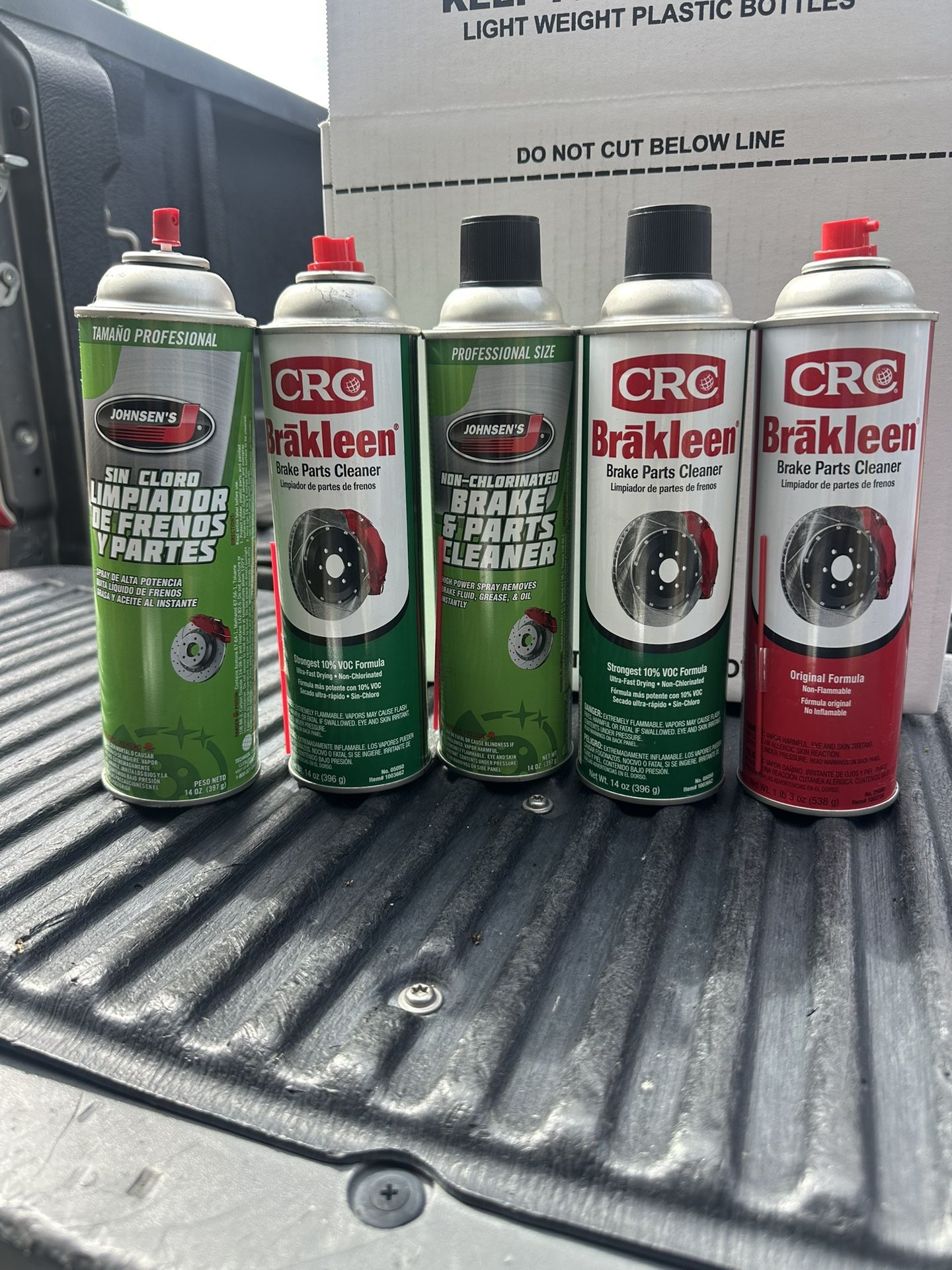 Brake Cleaner Johnsens Or CRC
