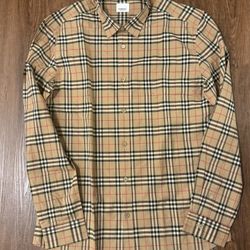 Burberry Long Sleeves Shirt For Sale