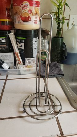 Paper towel holder AND banana holder