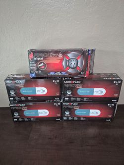 XL Ansell mircoflex apex pro gloves