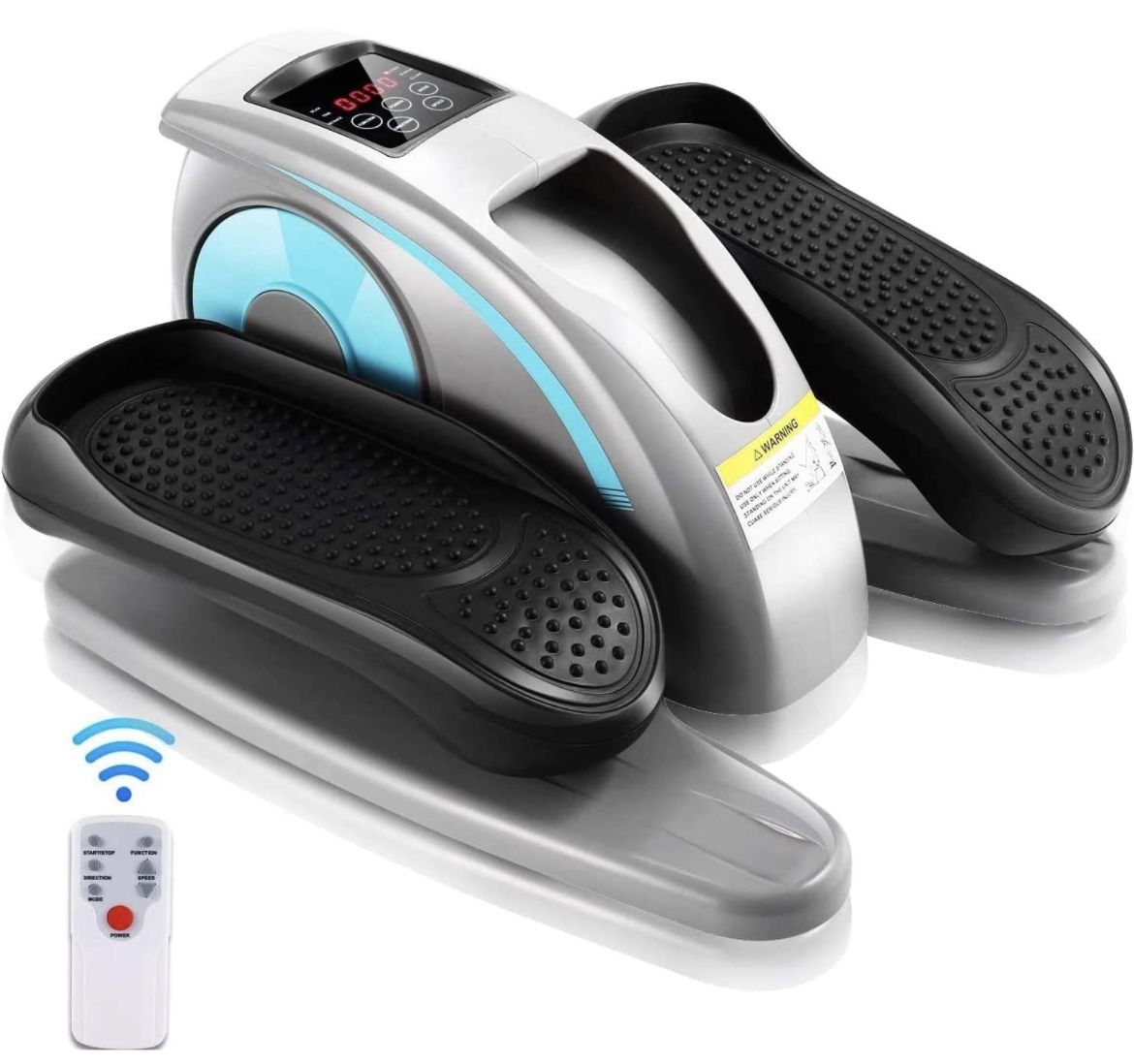 ANCHEER Under Desk Elliptical Machine, Electric Seated Pedal Exerciser, Mini Elliptical Machines for Seniors&Adults, Compact Portable Elliptical Stepp