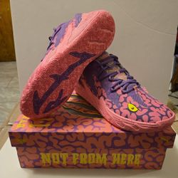 Men’s Size 10 PUMA Teenage Mutant Ninja Turtles x MB.03 Lo Krang Melo TMNT