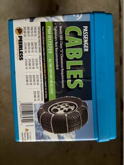 Peerless Tire Traction Cables PN# 0173755