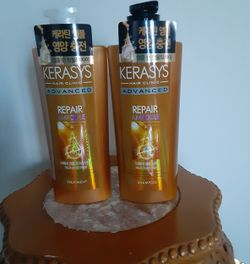 Kerasys repair ampoule shampoo and treatment