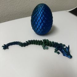 Green & Blue Dragon Egg