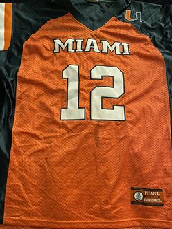 Miami Hurricanes Football Jersey Size XL