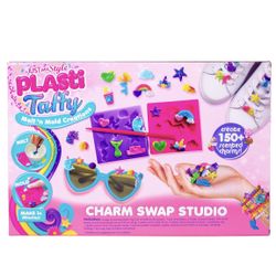 Just My Style Plasti Taffy Charm Swap Studio, Melt n' Mold Jewelry Creations, Create Over 150 Scented Charms