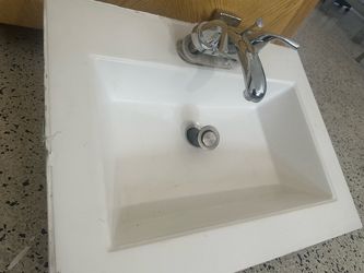 Bathroom Sink with faucet
